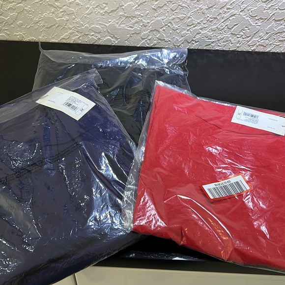 a new day Tops - A NEW DAY 2X (3 PACKPurple, Red, Black) SHORT SLEEVE TEE